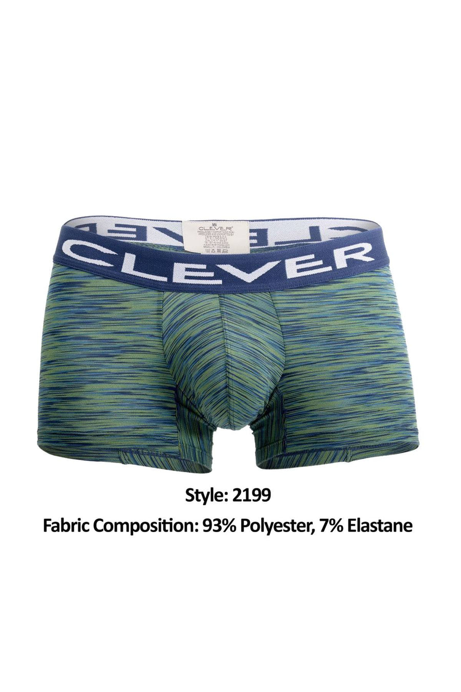 Clever Green/Dark Blue Limited Edition Thin-Striped Trunk
