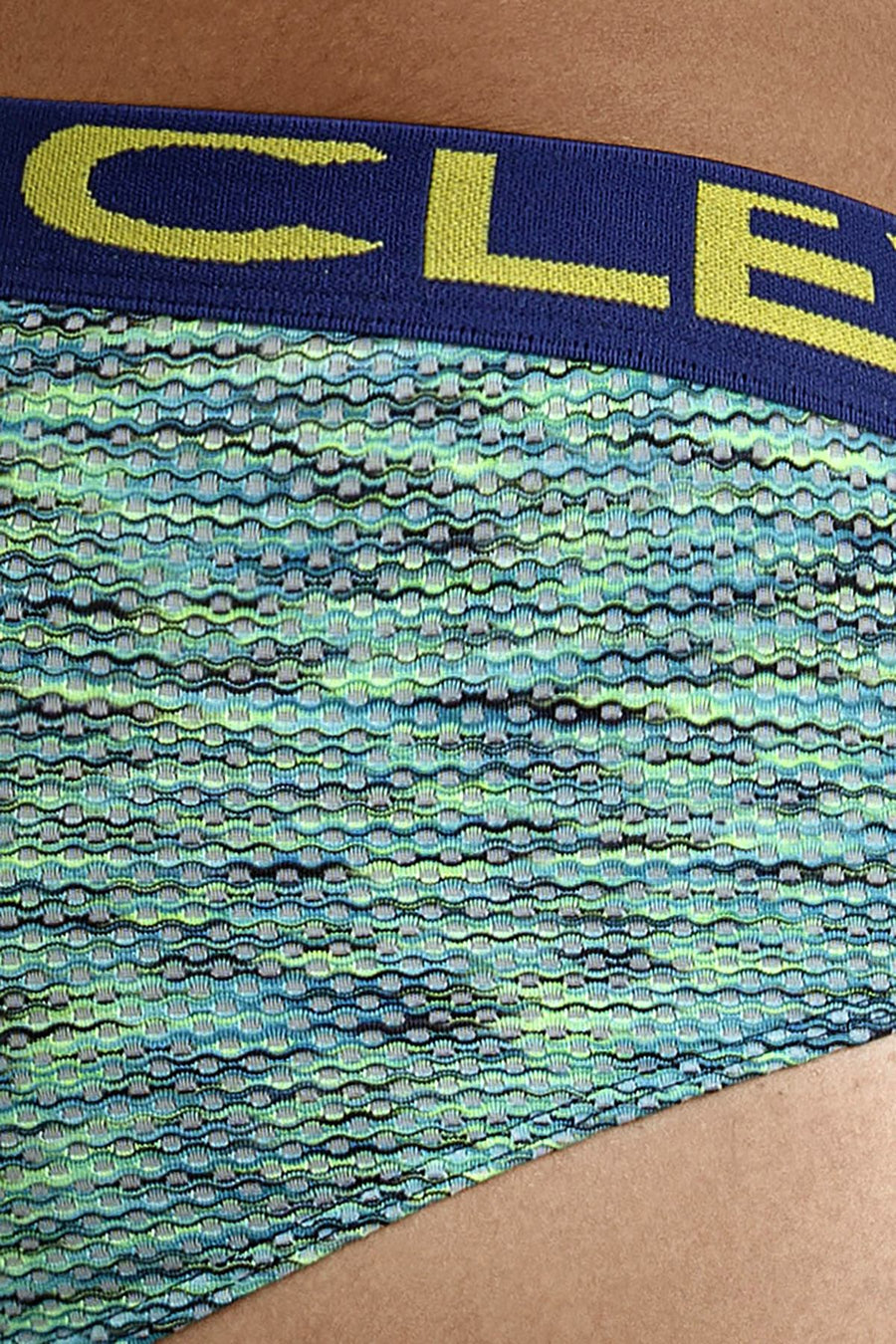 Clever Green/Navy Briton Classic Brief