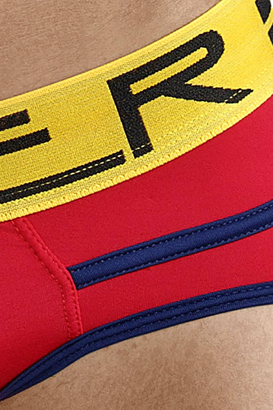 Clever Red Czech Piping Brief