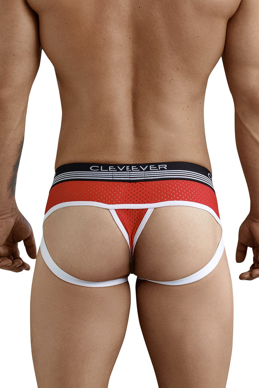 Clever Red Danish Piping Jock-Thong