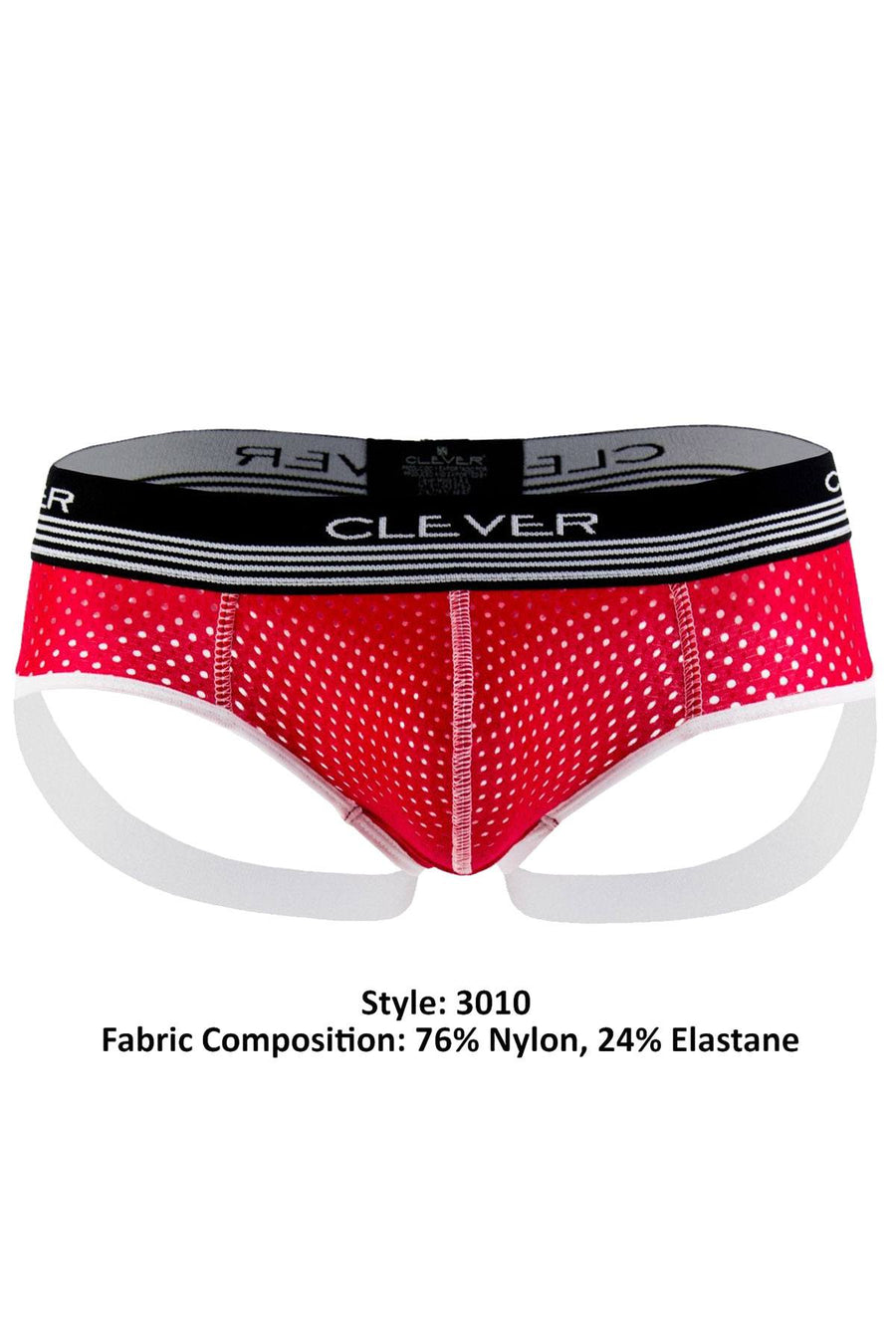 Clever Red Danish Piping Jock-Thong