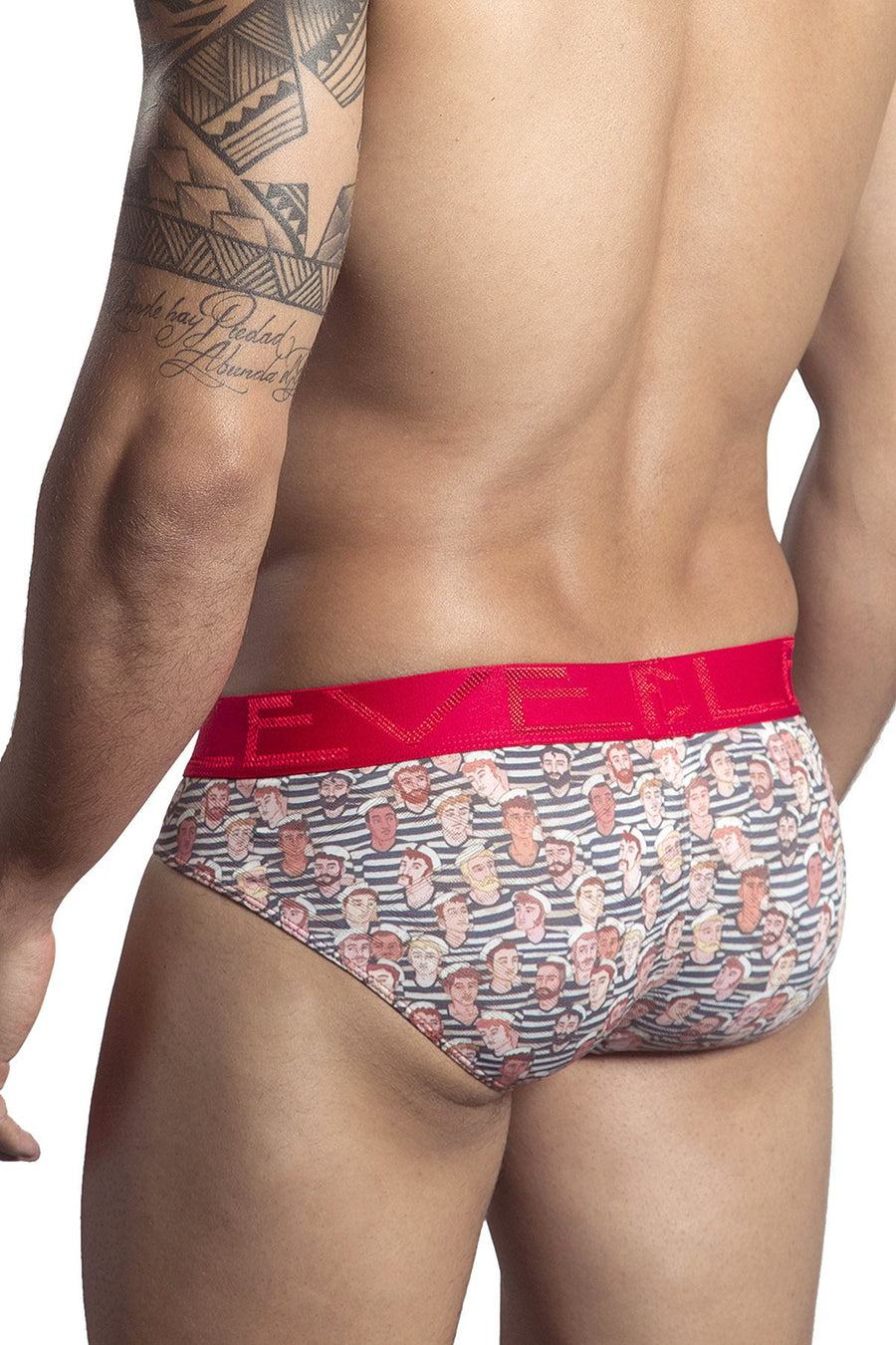 Clever Red/Multi Limited Edition Sailor Latin Brief