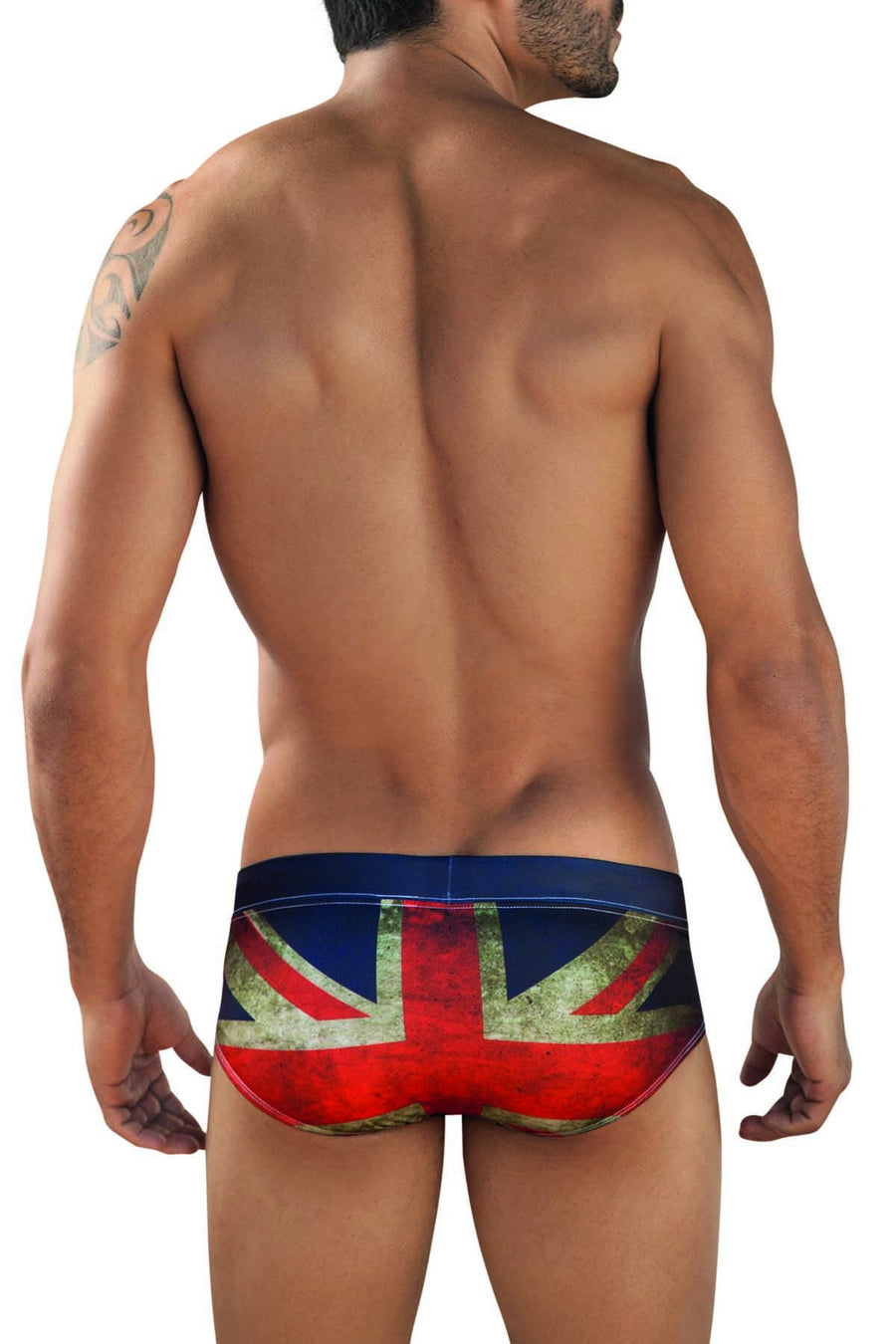 Clever Red/Navy UK Swim Brief