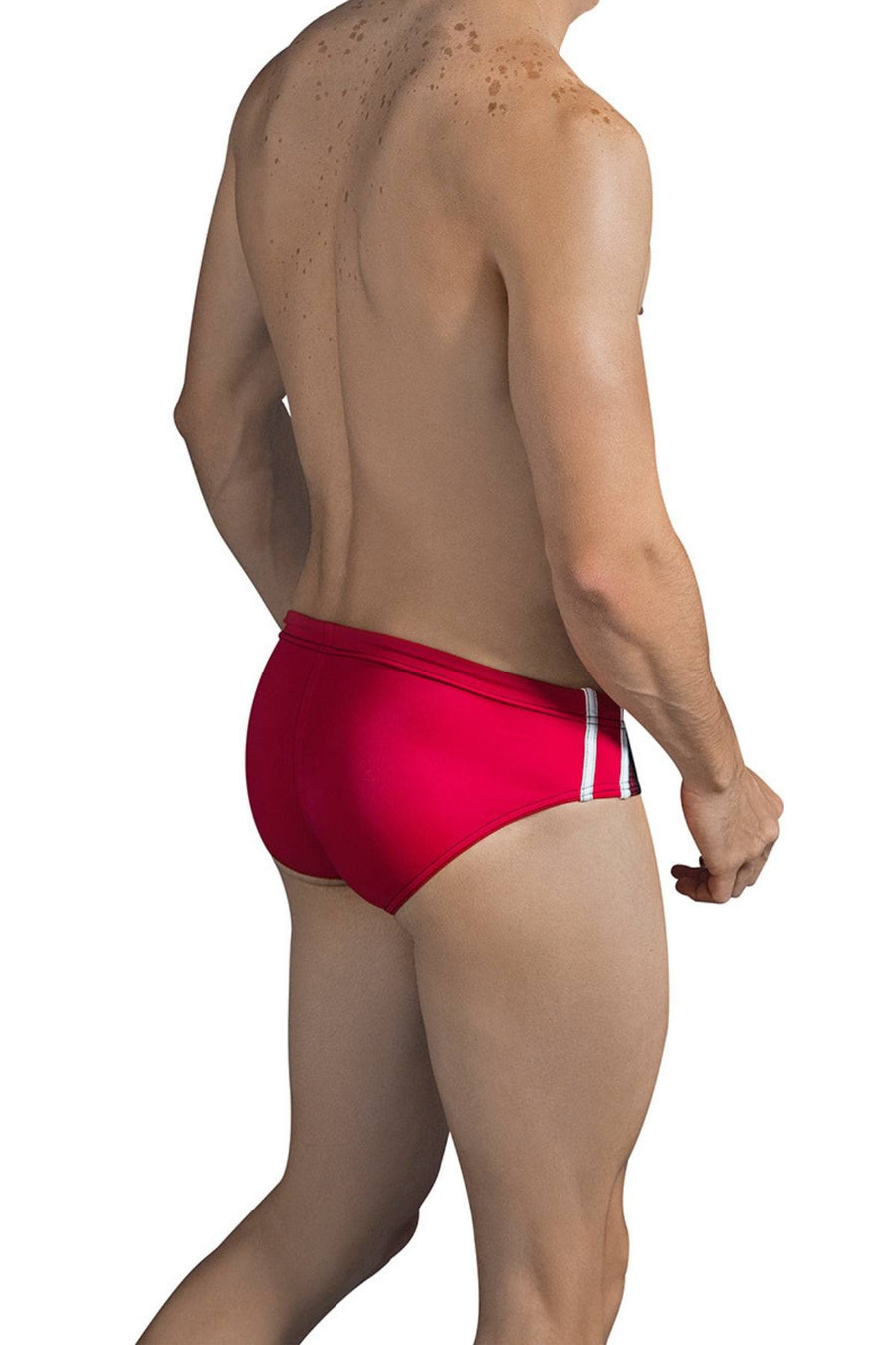 Clever Red Starfish Swim Brief