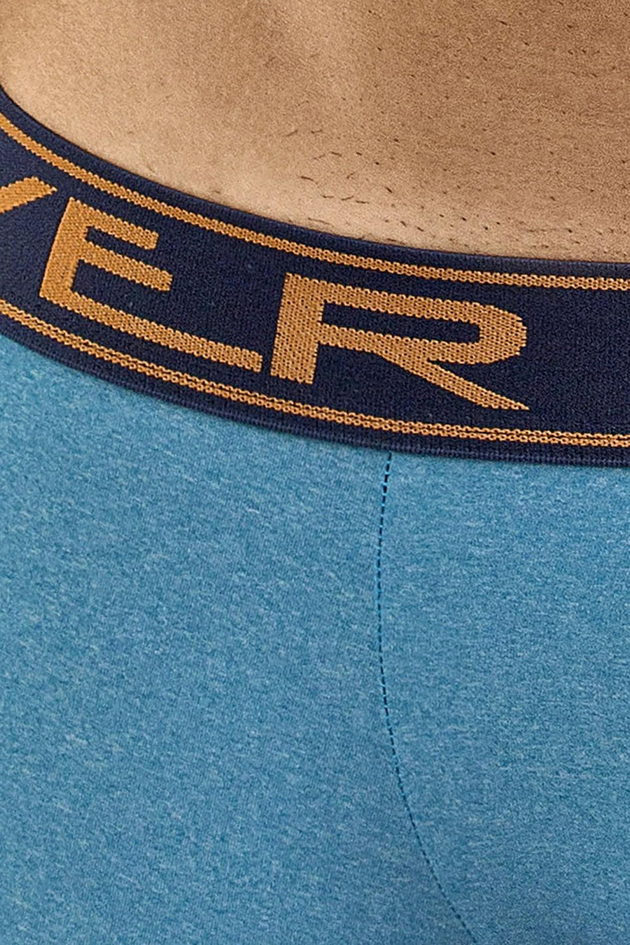 Clever Teal Erotic Latin Trunk