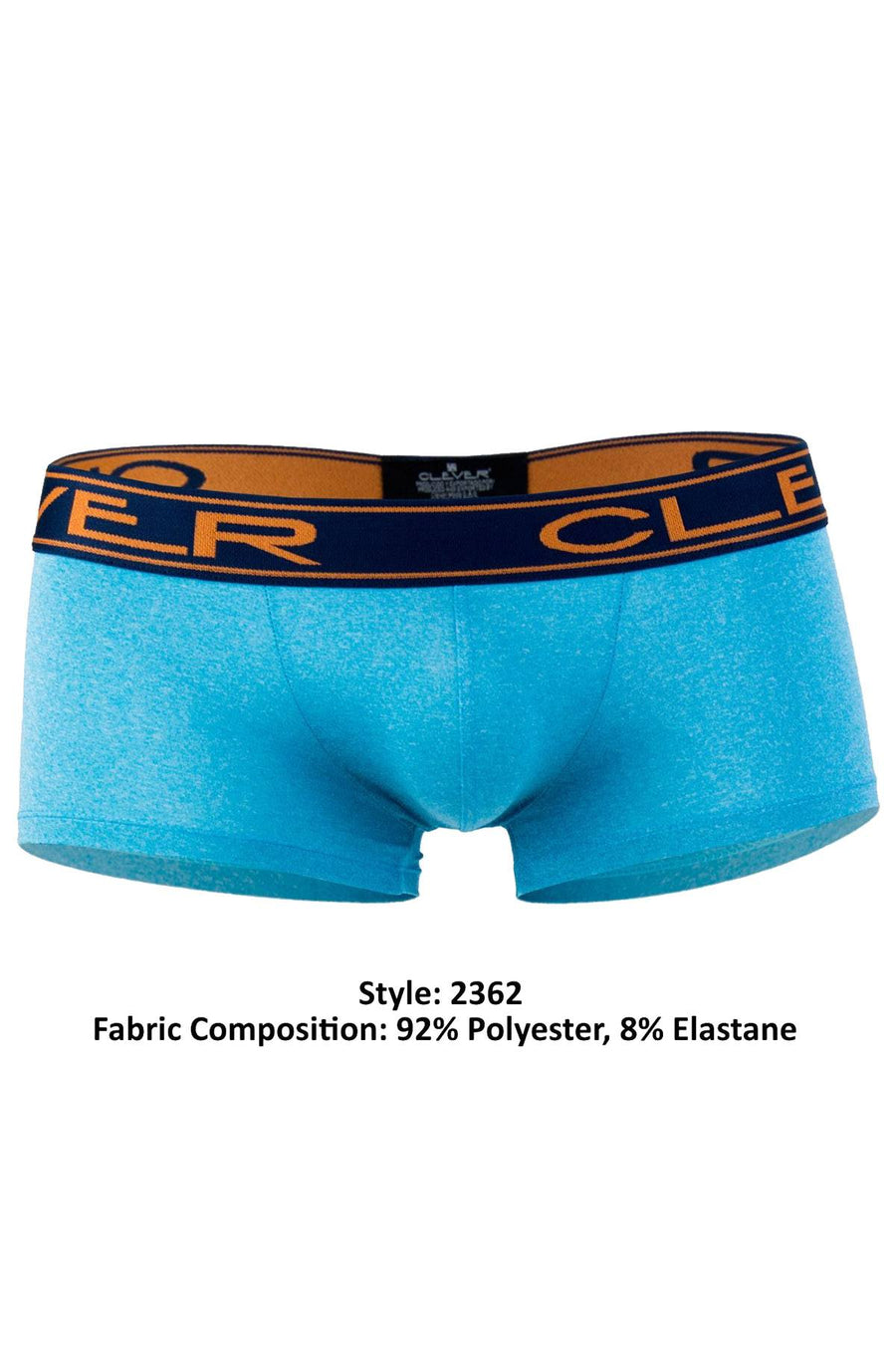 Clever Teal Erotic Latin Trunk