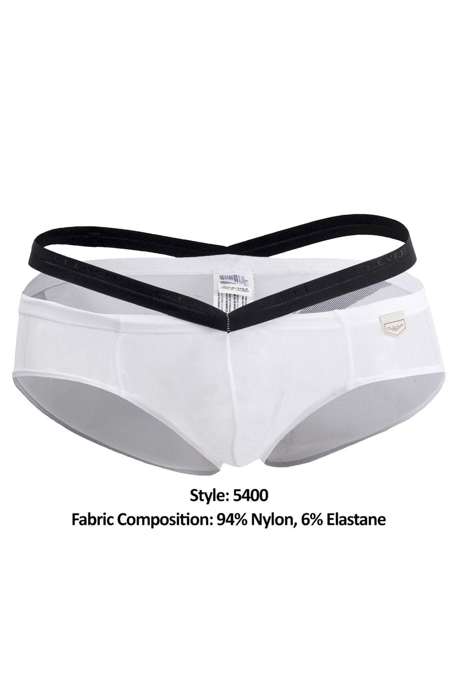 Clever White Gorgeous Latin Brief