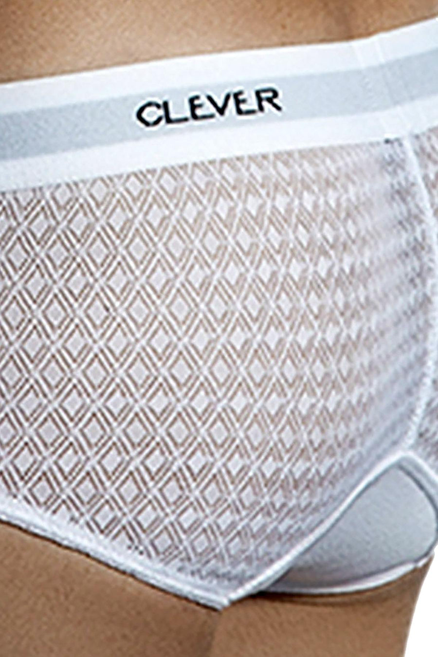 Clever White Magnificent Classic Brief