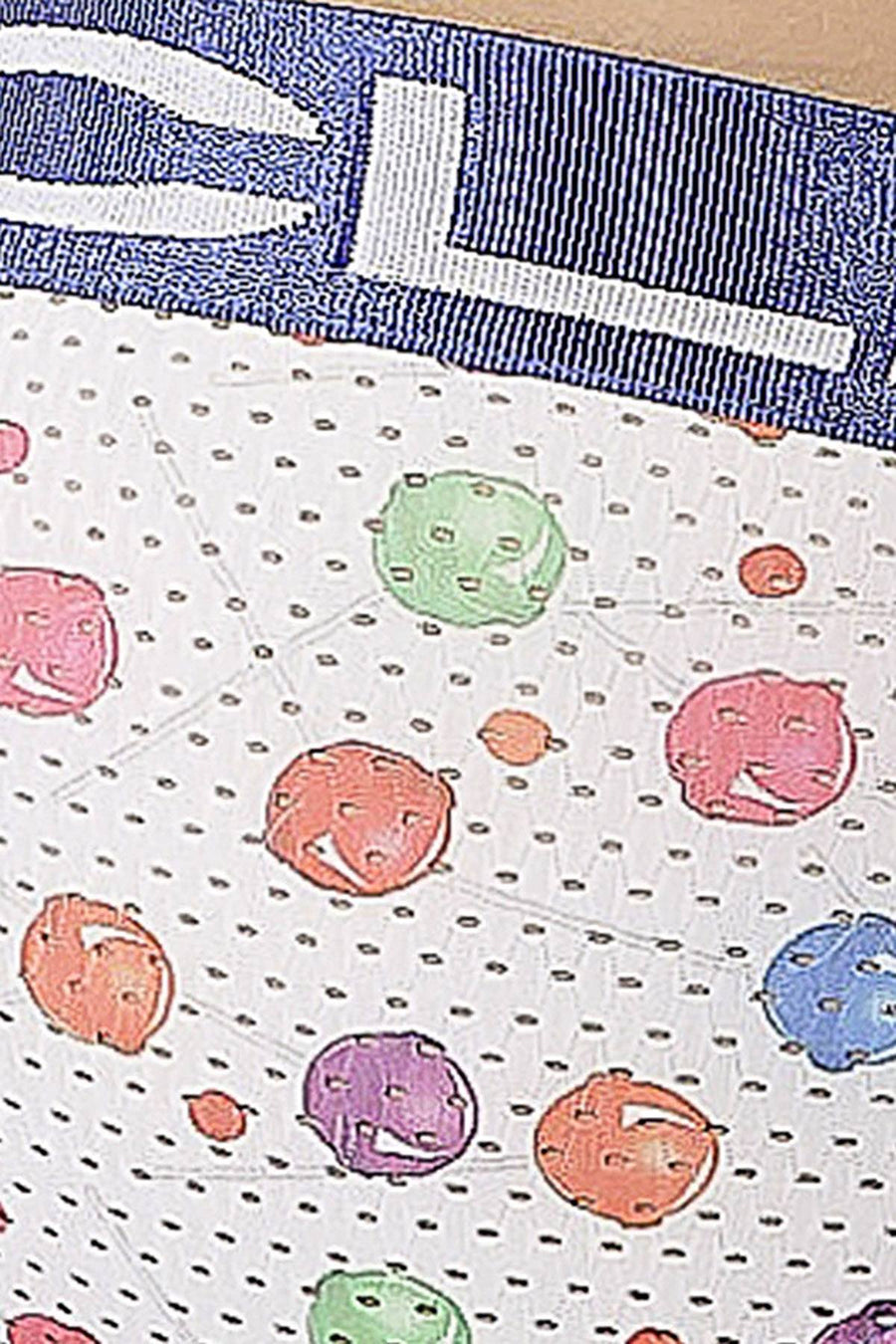 Clever White/Multi Limited Edition Bubble Latin Brief