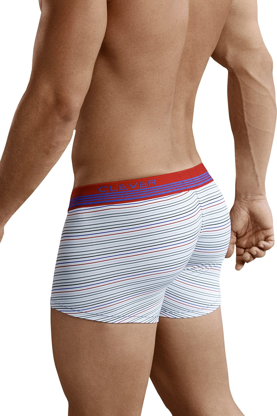 Clever White/Red/Multi Angolan Trunk