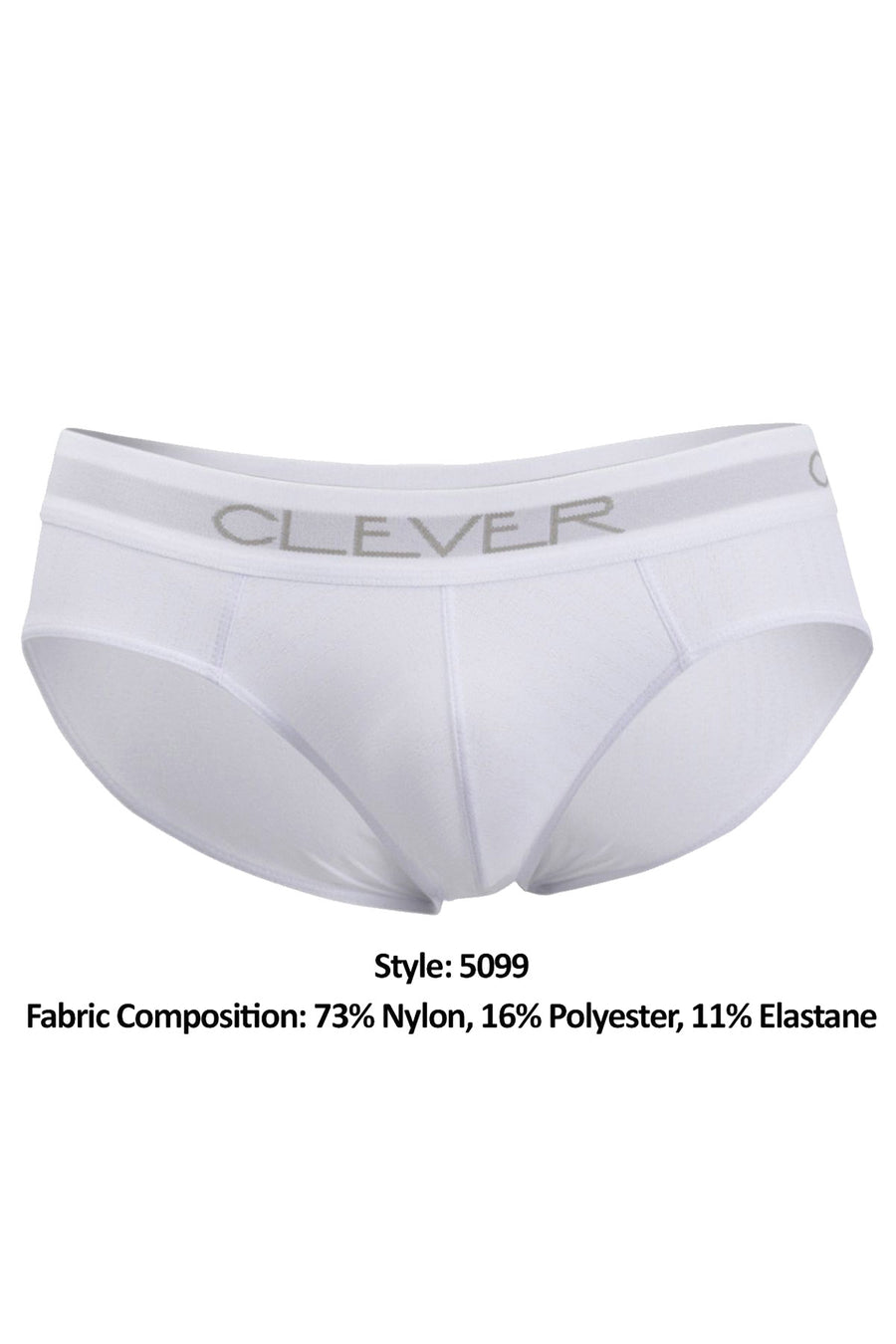Clever White/Silver Limited Edition Latin Brief