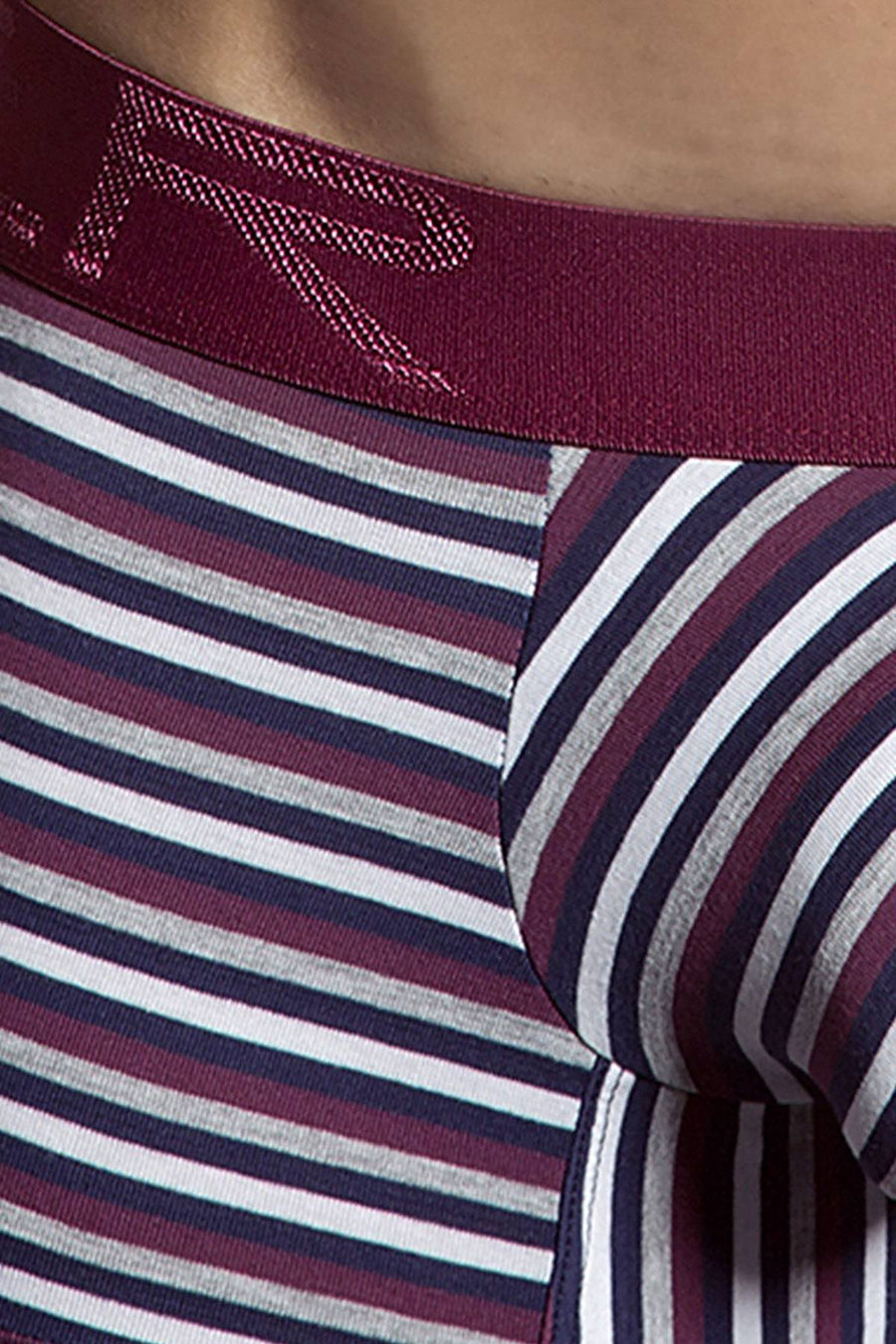 Clever Wine/Navy Stripe Limited Edition Trunk