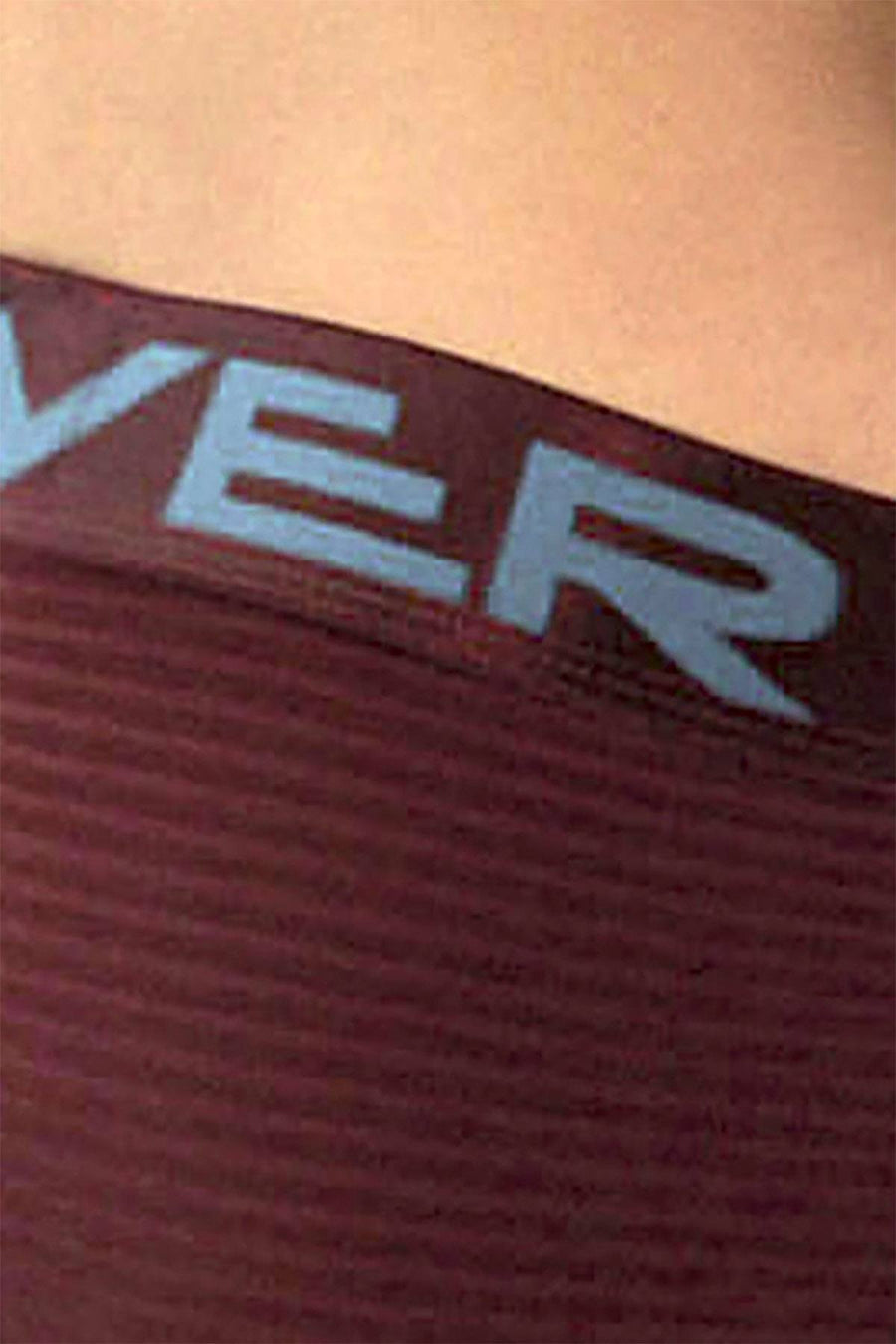 Clever Wine/Teal Limited Edition Striped Latin Brief