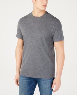 Club Room Men's Performance Crew Neck T-Shirt Grey