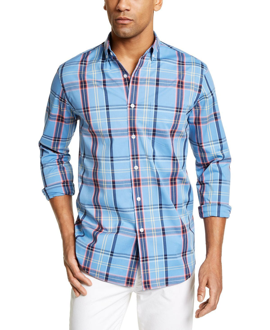 Club Room Plaid Shirt Coast Combo