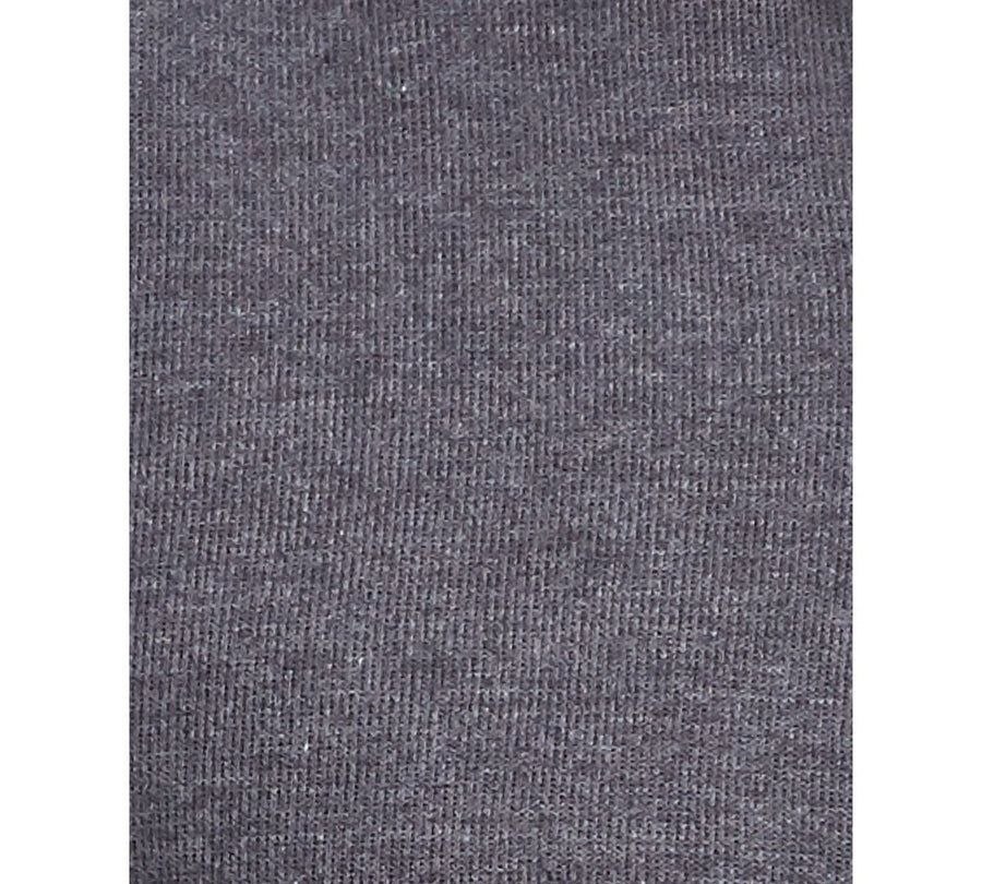 Club Room Quarter-zip French Rib Pullover Dark Lead Heather
