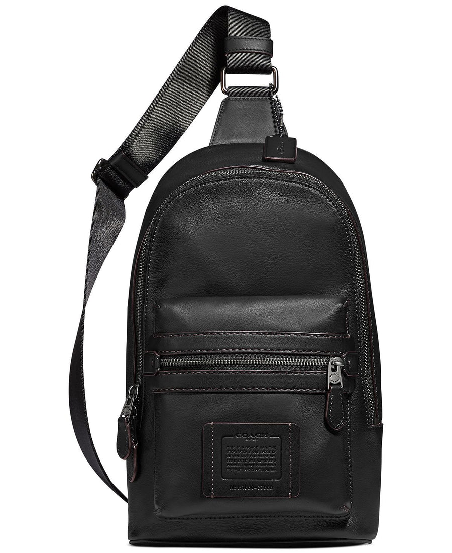 Coach Academy Leather Pack Ji/black