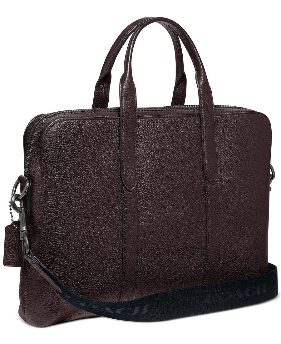 Coach Metropolitan Soft Leather Briefcase Qb/black