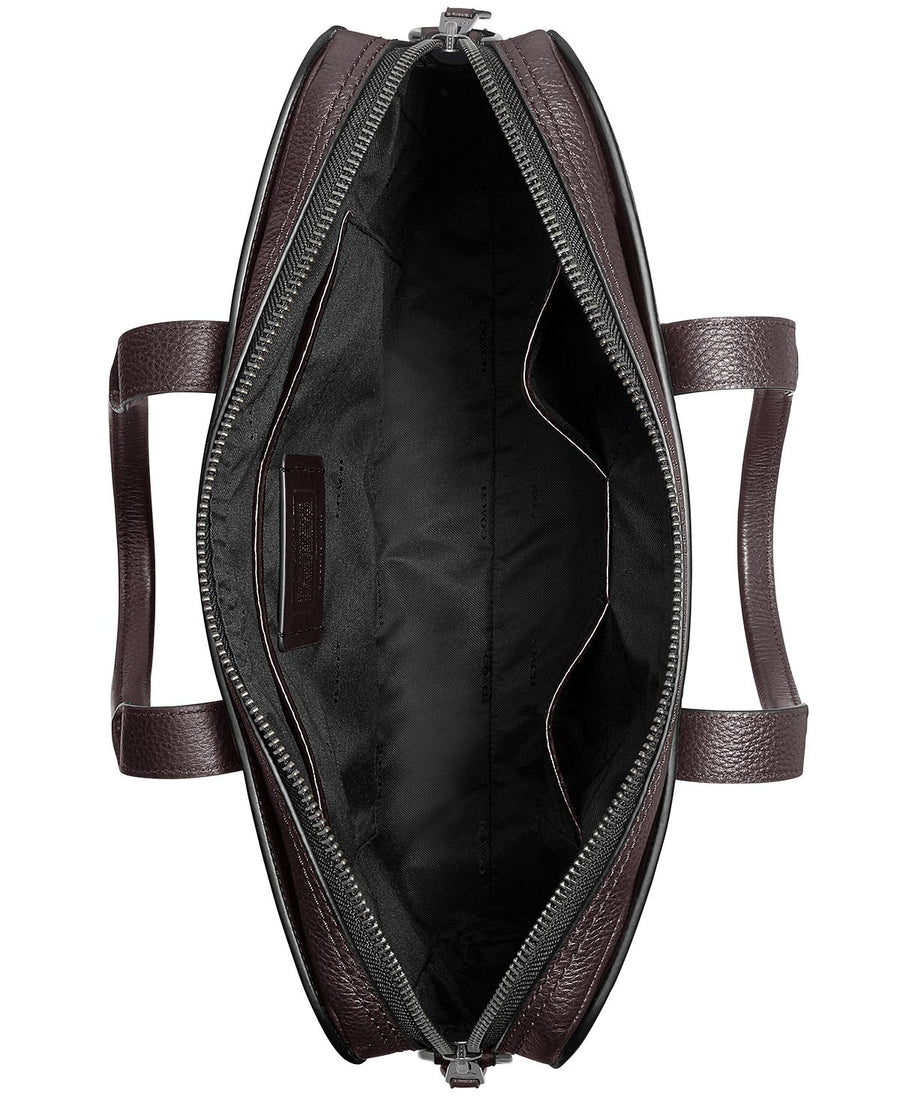 Coach Metropolitan Soft Leather Briefcase Qb/black
