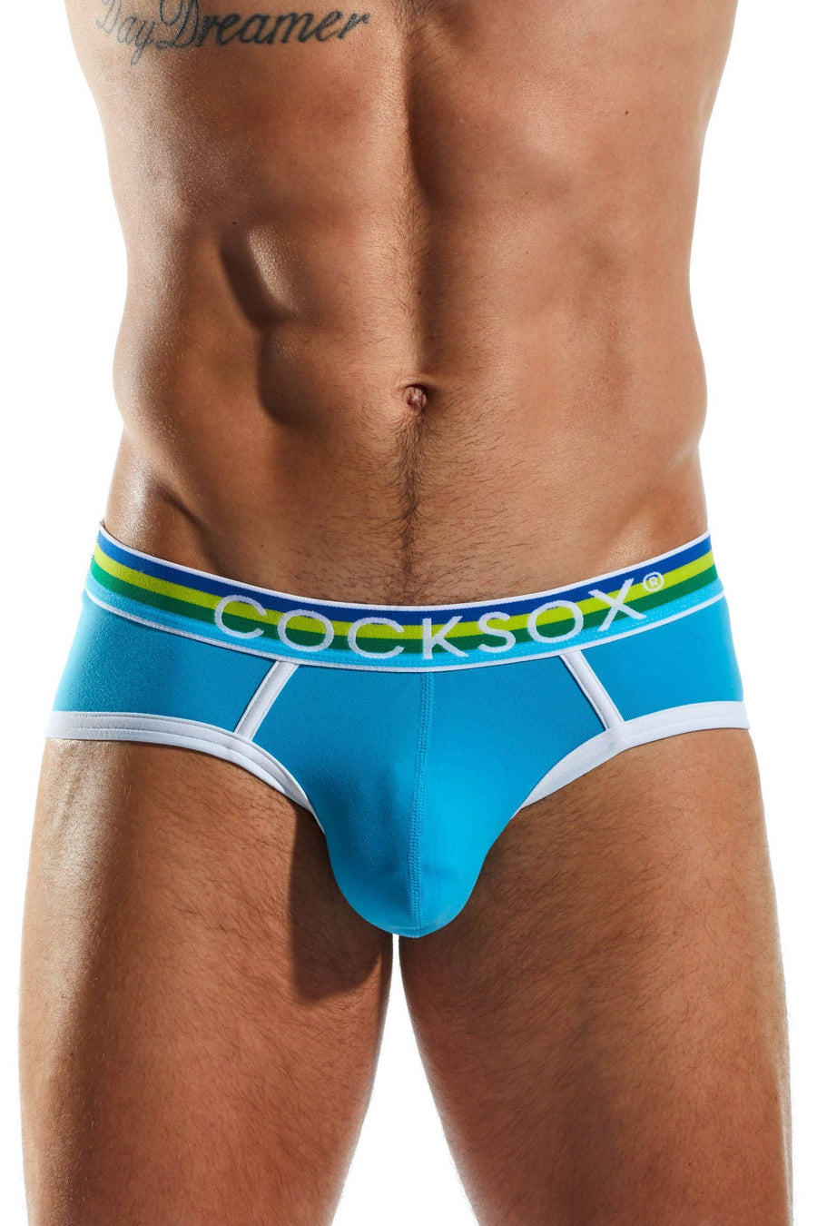 Cocksox Baseline Blue CX76N Sports Brief