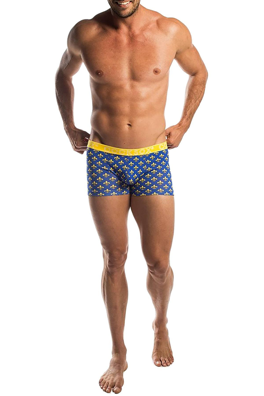 Cocksox Blue Conqueror Contour Pouch Boxer Brief
