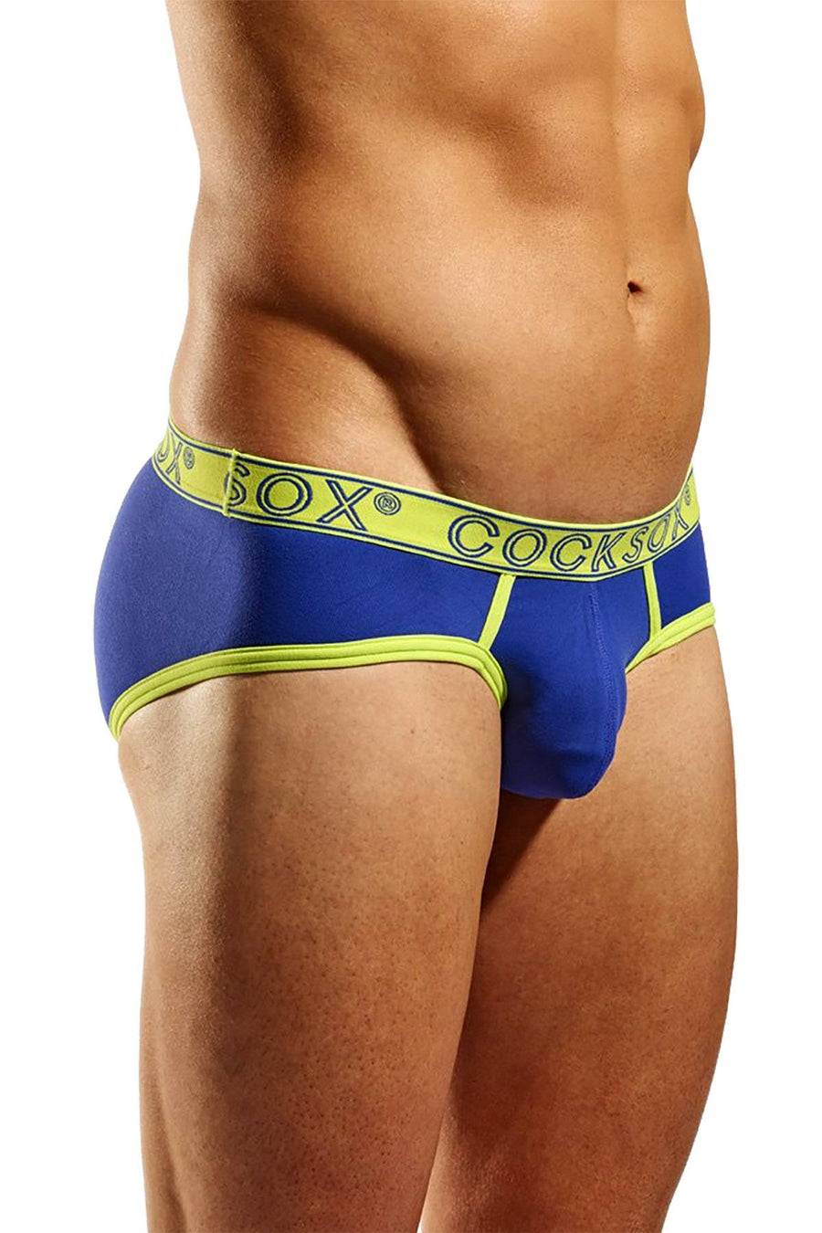 Cocksox Crystal Blue Contour Pouch Sports Brief