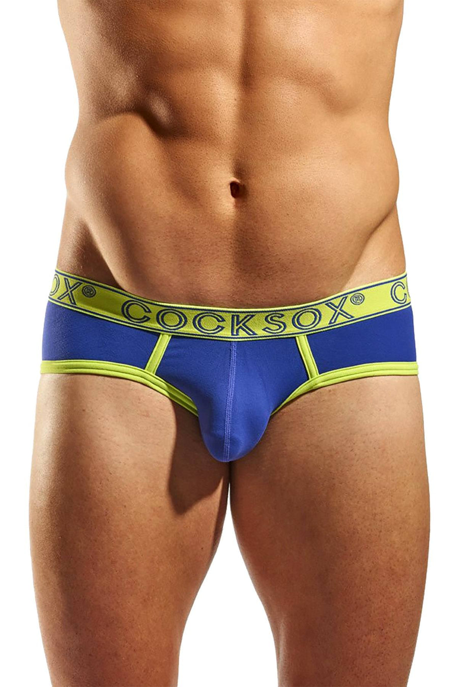 Cocksox Crystal Blue Contour Pouch Sports Brief