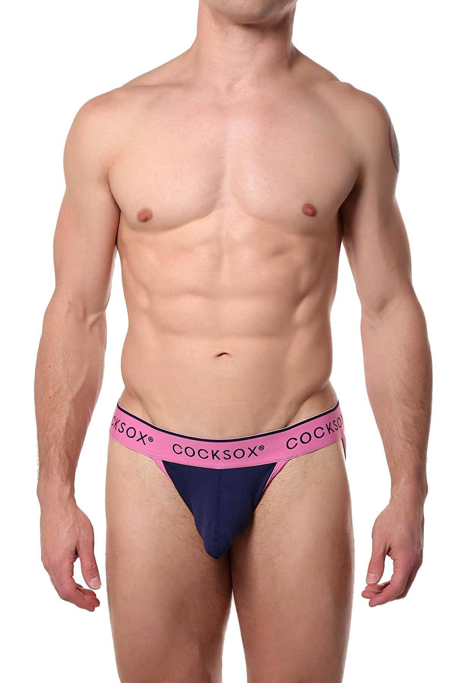 Cocksox Gothic-Blue Enhancing-Pouch Jockstrap
