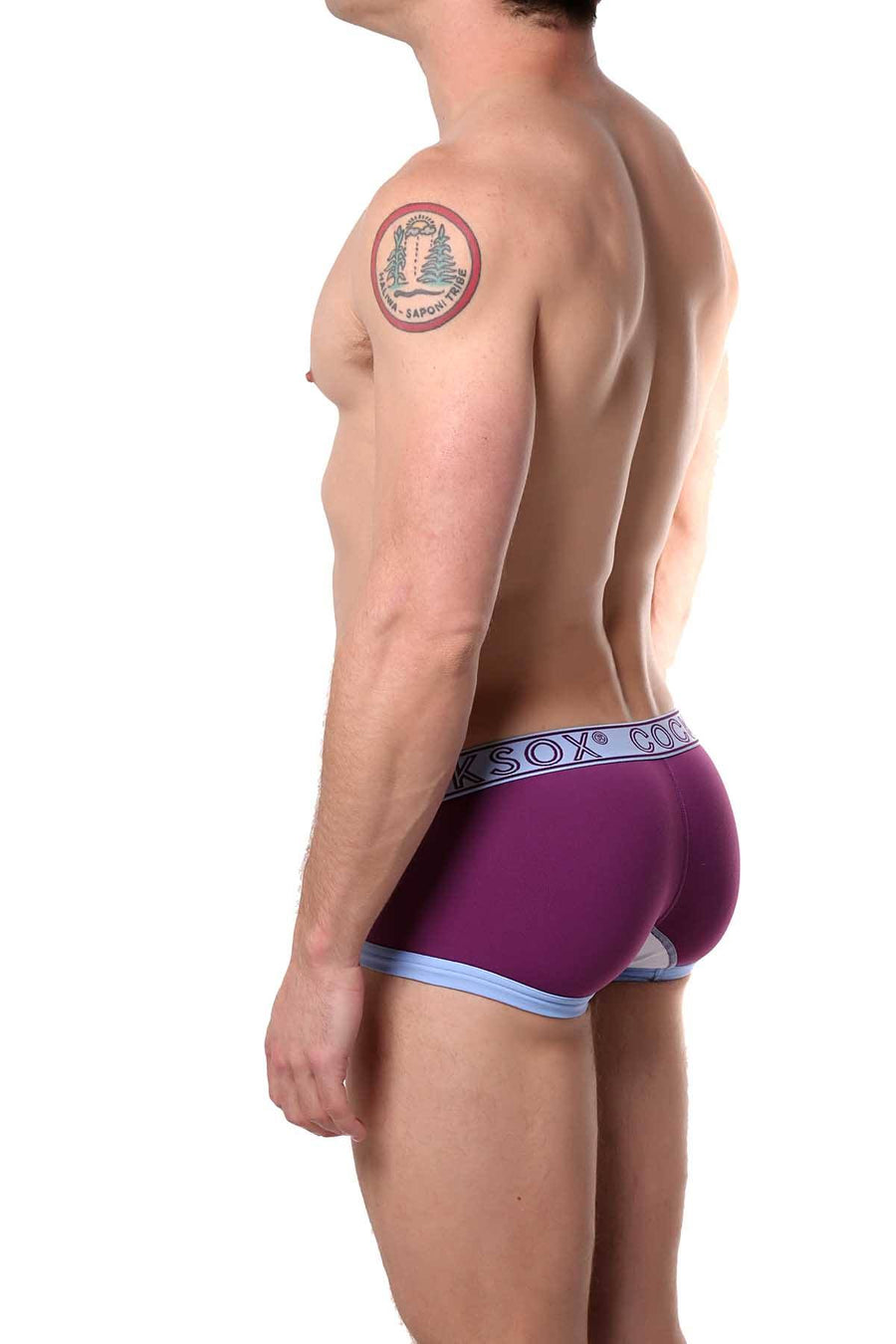 Cocksox Luscious-Purple Contour-Pouch Trunk