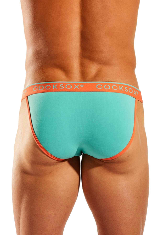 Cocksox Ocean Blue Enhancing Pouch Bikini Brief