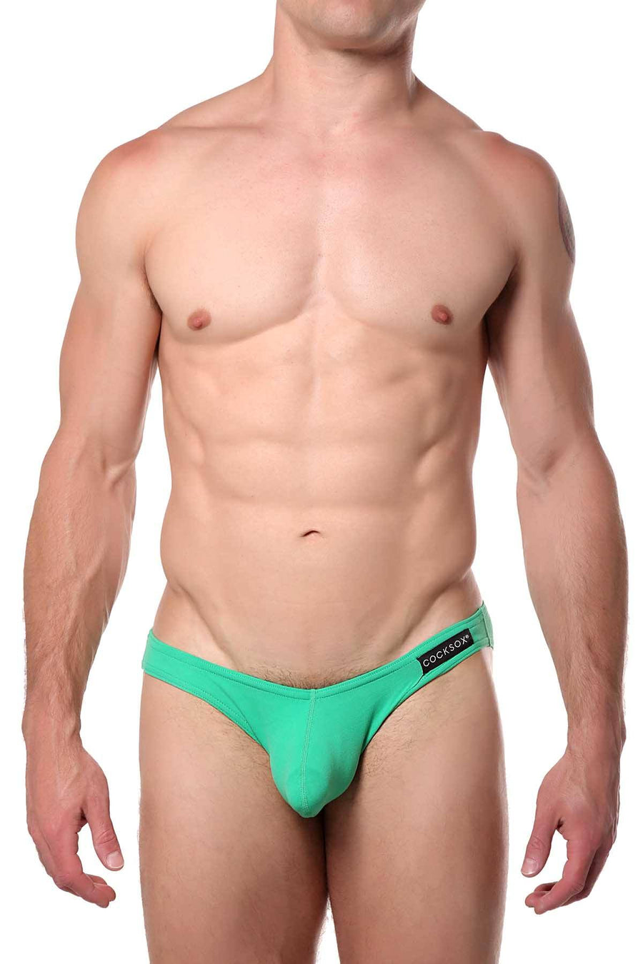 Cocksox Peppermint-Green Enhancing Pouch Brief