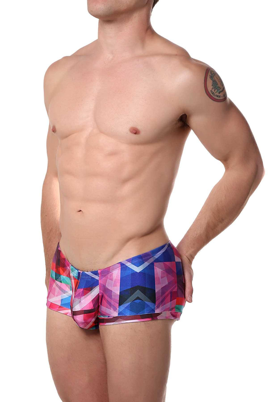 Cocksox Prism Contour-Pouch Swim Trunk