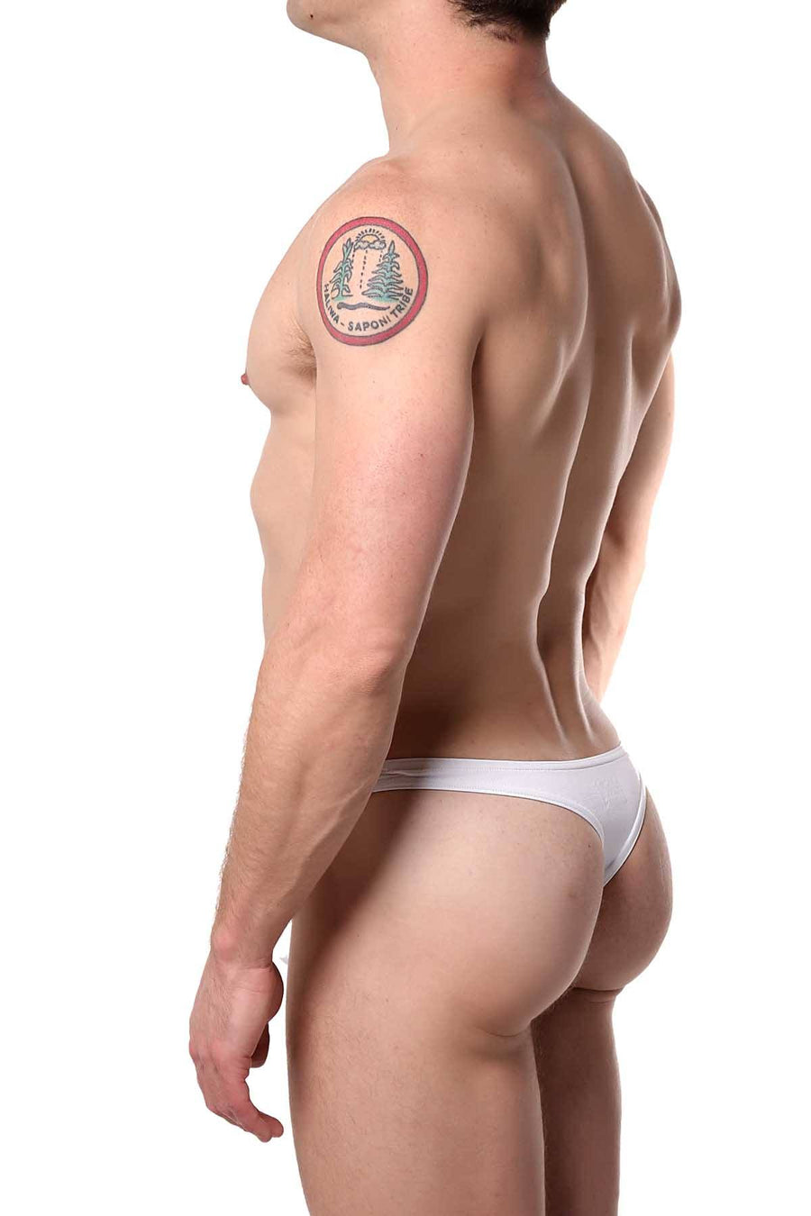 Cocksox Quartz-White Enhancing-Pouch Thong