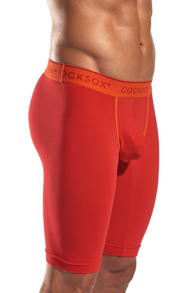 Cocksox Sumac Red CX93 Long Leg Boxer