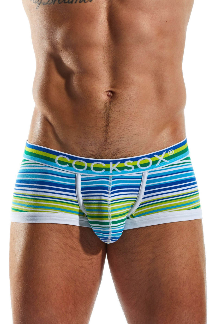Cocksox Topspin Stripe Trunk CX68N Trunk