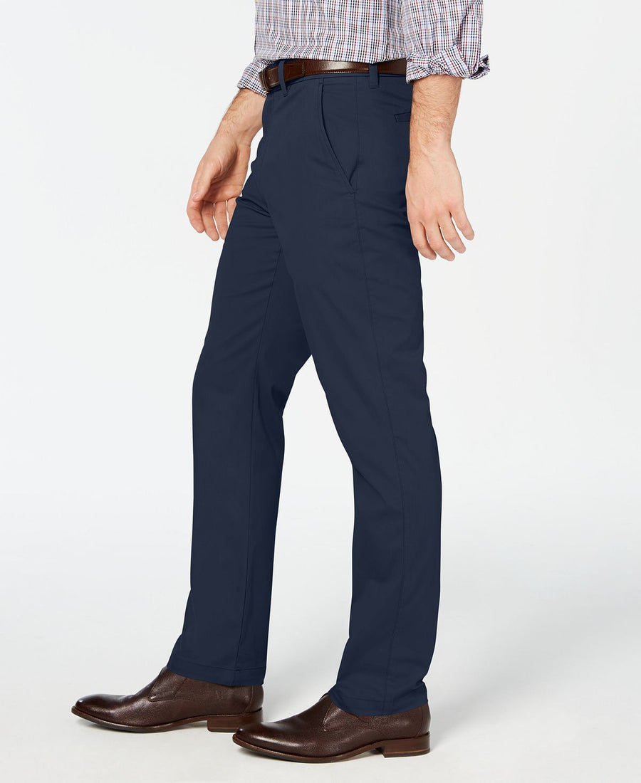 Cole Haan Grandos Wearable Technology Slim-fit Performance Stretch Water-repellent Chino Pants Blue