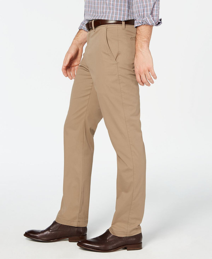 Cole Haan Grandos Wearable Technology Slim-fit Performance Stretch Water-repellent Chino Pants Tan