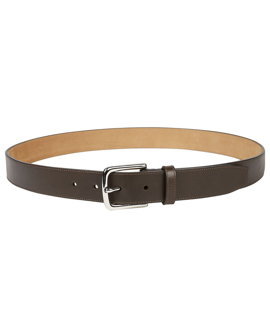 Cole Haan Leather Belt Chocolate