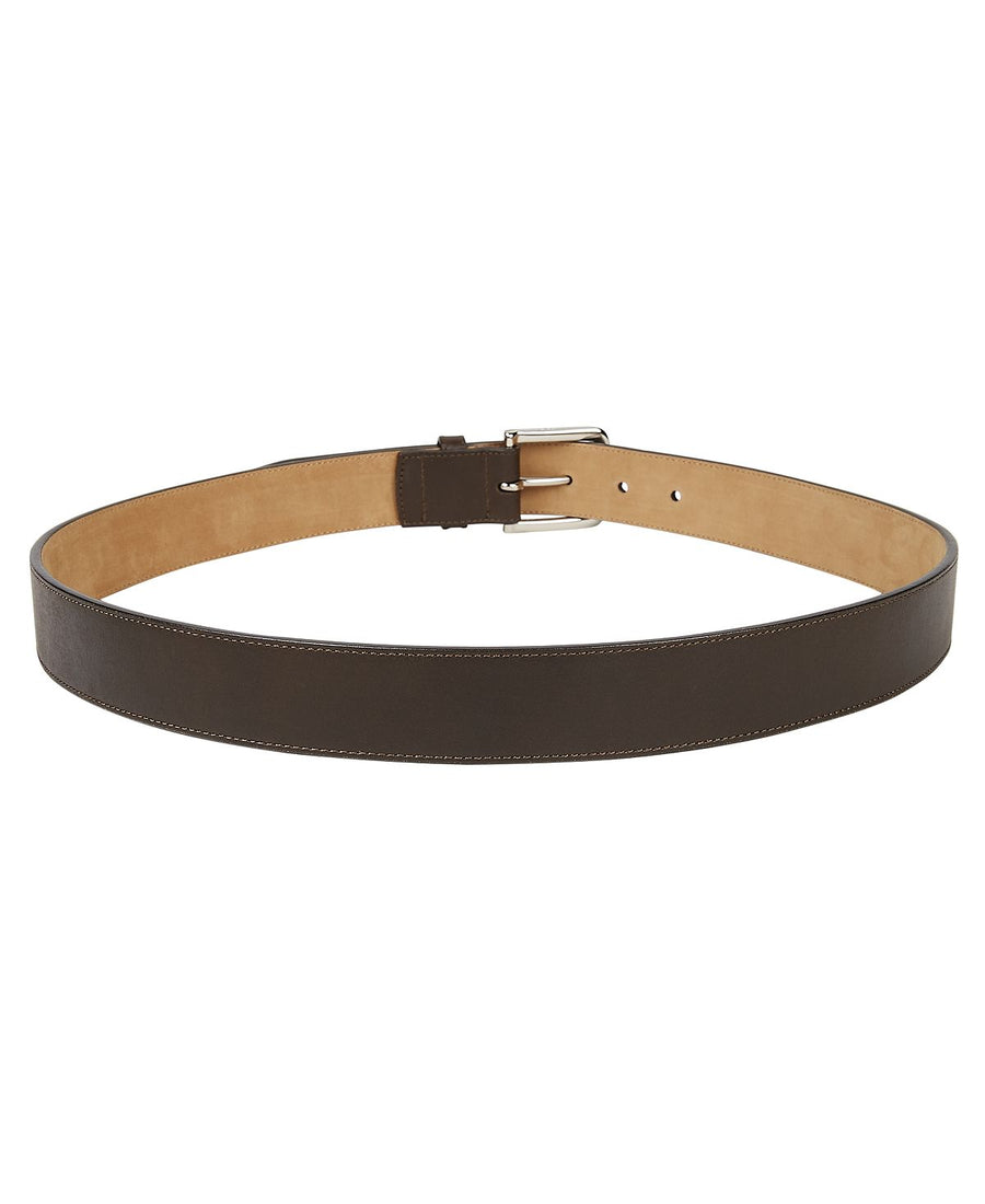 Cole Haan Leather Belt Chocolate