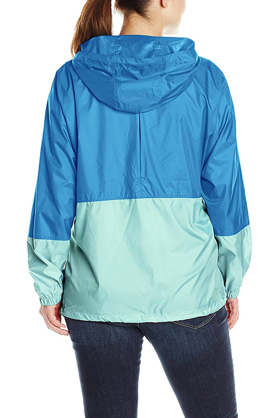 Columbia Dark-Cyan/Wind Flash Forward™ Water-Resistant Windbreaker