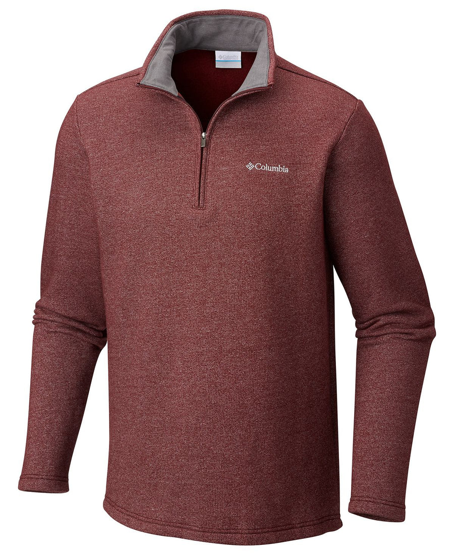 Columbia Great Hart Mountain Half-zip Fleece Sweatshirt Elderberry Heather