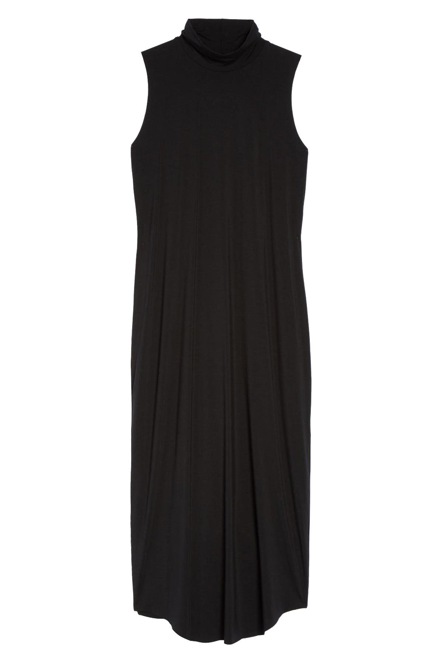 Commando Midnight-Black Butter-Chic Turtleneck Chemise