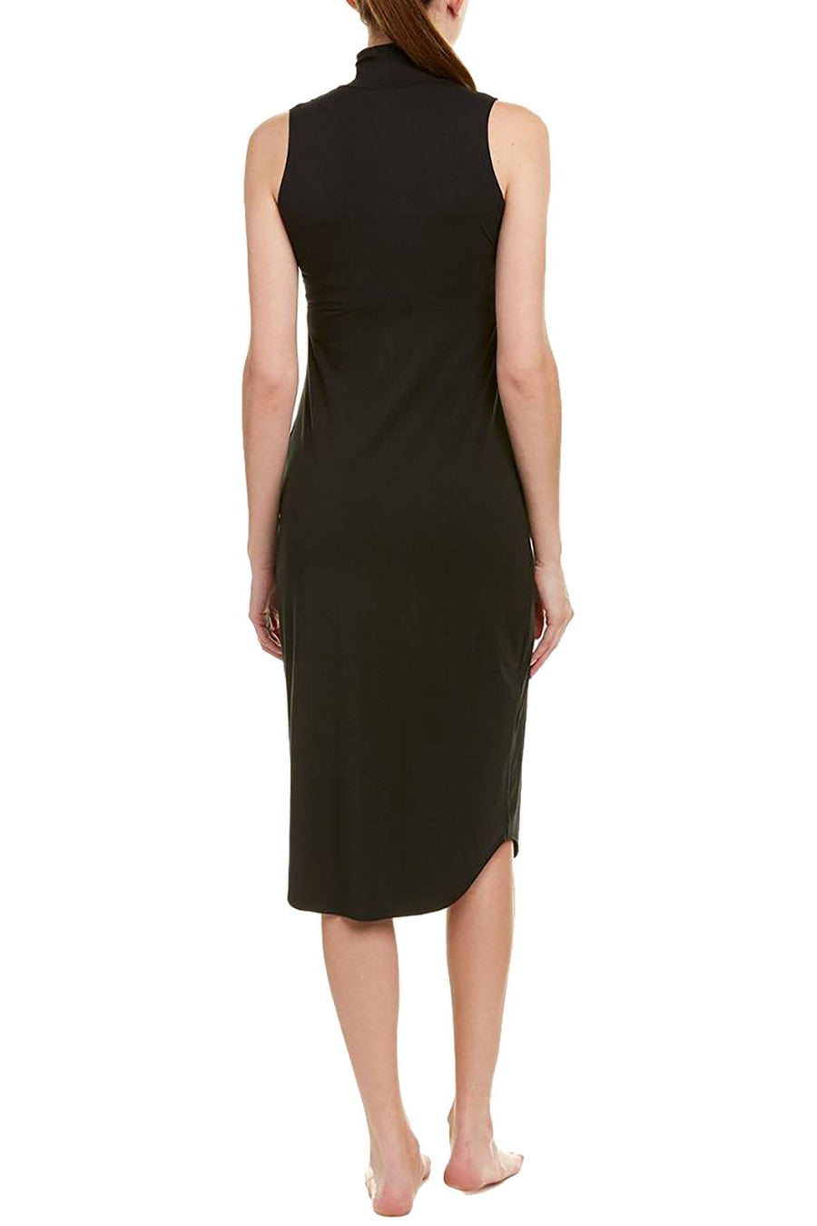 Commando Midnight-Black Butter-Chic Turtleneck Chemise