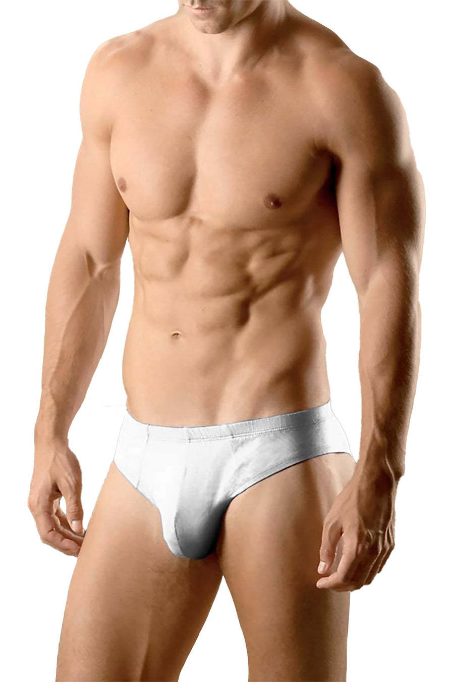 Contour White Rib Basic Brief