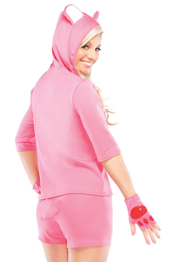 Coquette Pink Heartbreaker Teddy Costume