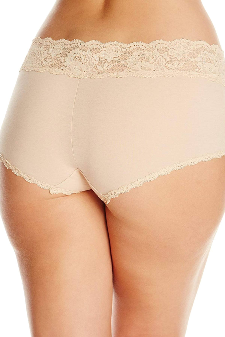 Cosabella Blush-Nude Never-Say-Never Extended Boyshort
