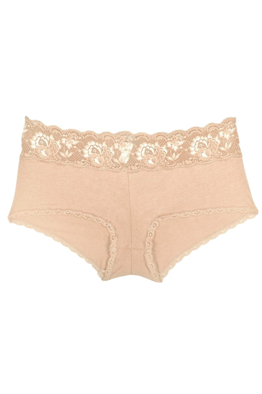 Cosabella Blush-Nude Never-Say-Never Extended Boyshort