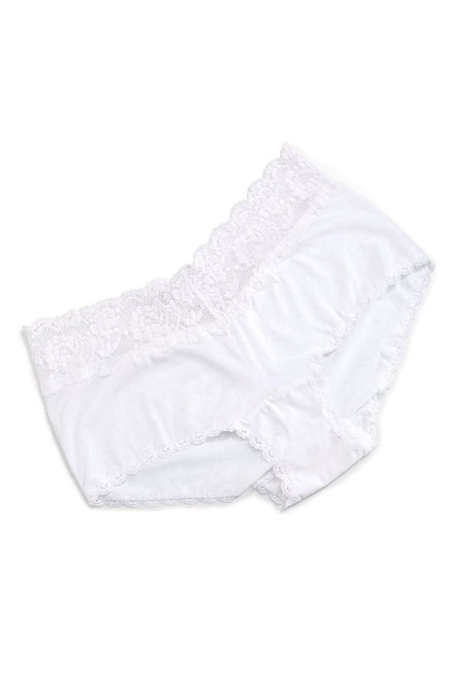 Cosabella White Never-Say-Never Extended Boyshort