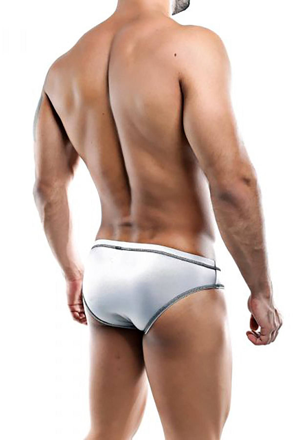 Cover Male Grey Sleek Nylon Brief