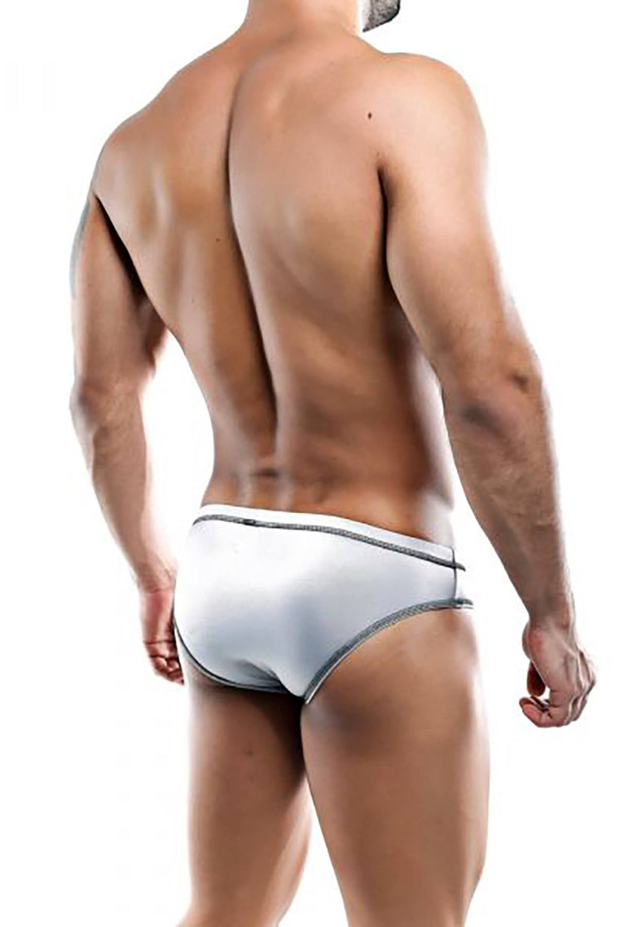 Cover Male Grey Sleek Nylon Brief